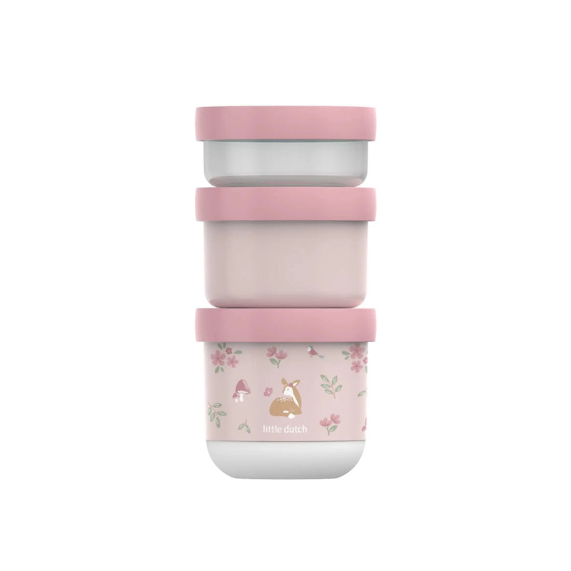 Little Dutch Snack box Stack 3-Piece  Fairy Garden - Swanky Boutique