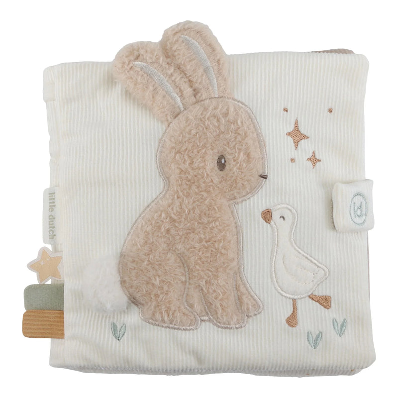 Little Dutch  Soft Activity Book Newborn Naturals - Swanky Boutique Malta