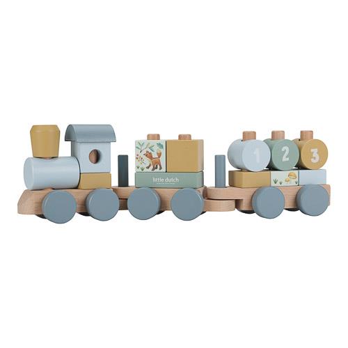 Little Dutch Stacking Train - Forest Friends - Swanky Boutique