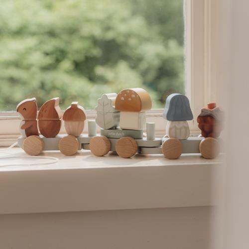 Little Dutch Stacking Train Squirrel - Forest Friends - Swanky Boutique