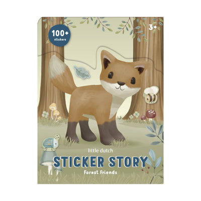 Little Dutch Sticker set Forest Friends - Swanky Boutique Malta