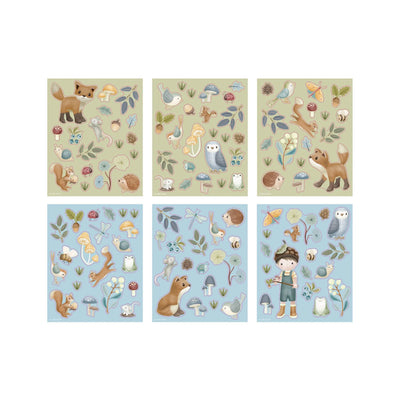Little Dutch Sticker set Forest Friends - Swanky Boutique Malta