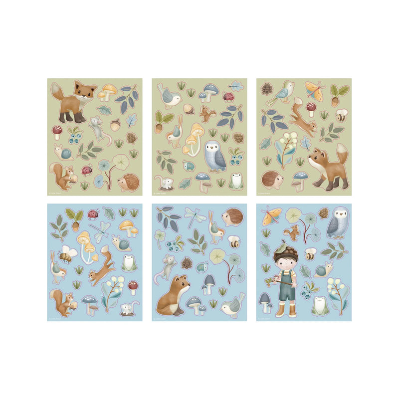 Little Dutch Sticker set Forest Friends - Swanky Boutique Malta
