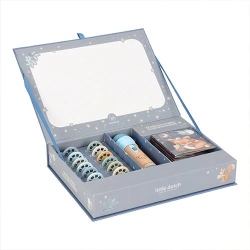 Little Dutch Stories Projector Flashlight - Blue - Swanky Boutique Malta