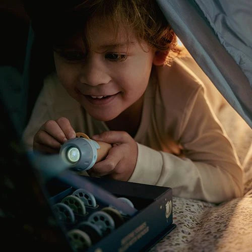 Little Dutch Stories Projector Flashlight - Blue - Swanky Boutique Malta