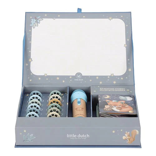 Little Dutch Stories Projector Flashlight - Blue - Swanky Boutique Malta