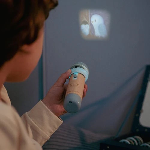 Little Dutch Stories Projector Flashlight - Blue - Swanky Boutique Malta