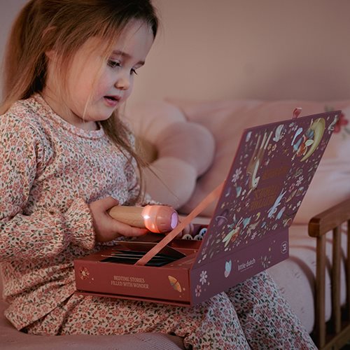 Little Dutch Stories Projector Flashlight - Pink - Swanky Boutique Malta