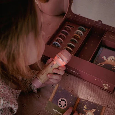 Little Dutch Stories Projector Flashlight - Pink - Swanky Boutique Malta