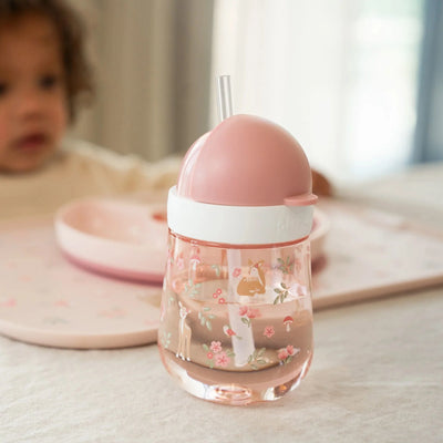 Little Dutch Straw cup 300 ml Fairy Garden - Swanky Boutique Malta