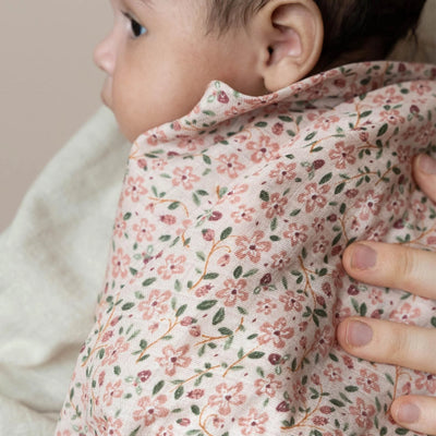 Little Dutch Swaddle muslin 120 x 120 cm Fairy Floral - Swanky Boutique