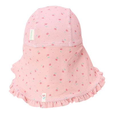 Little Dutch Swim Cap - Pink - Sunny Flowers - Swanky Boutique Malta