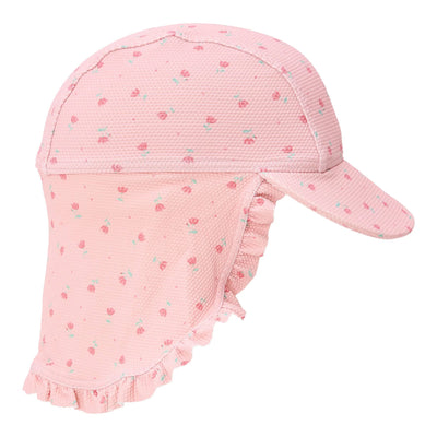 Little Dutch Swim Cap - Pink - Sunny Flowers - Swanky Boutique Malta