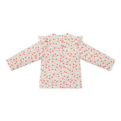 Little Dutch Swim T-Shirt Long Sleeves - Sunny Flowers - Swanky Boutique Malta