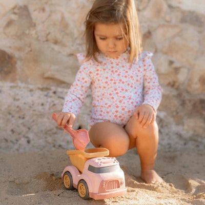 Little Dutch Swim T-Shirt Long Sleeves - Sunny Flowers - Swanky Boutique Malta