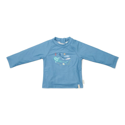 Little Dutch Swim shirt long sleeve - Blue - Sea Life Swanky Boutique Malta