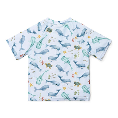 Little Dutch Swim shirt short sleeve - Multicolored - Sea Life- Swanky Boutique Malta