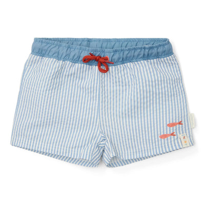 Little Dutch Swim shorts - Light Blue - Sea Life -  Swanky Boutique Malta