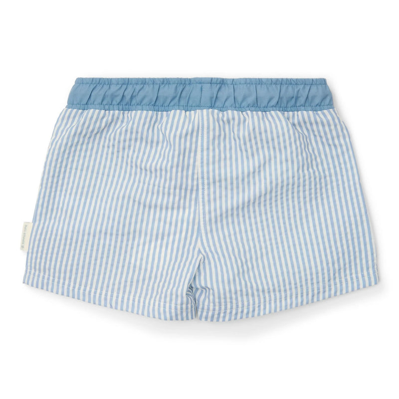 Little Dutch Swim shorts - Light Blue - Sea Life -  Swanky Boutique Malta