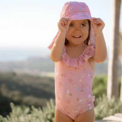 Little Dutch Swimsuit - Ocean Treasures Multicolour  - Swanky Boutique Malta