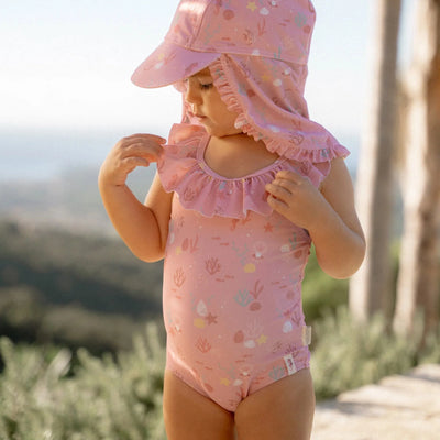Little Dutch Swimsuit - Ocean Treasures Multicolour  - Swanky Boutique Malta