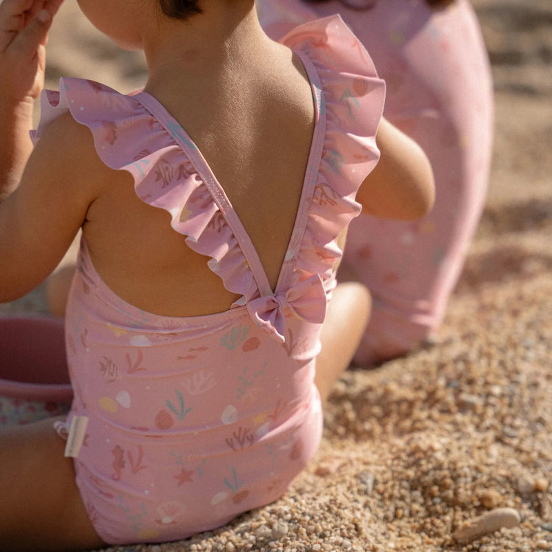 Little Dutch Swimsuit - Ocean Treasures Multicolour  - Swanky Boutique Malta