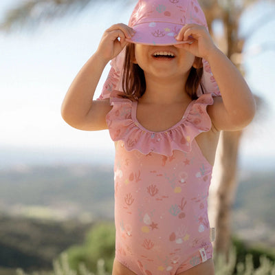 Little Dutch Swimsuit - Ocean Treasures Multicolour  - Swanky Boutique Malta