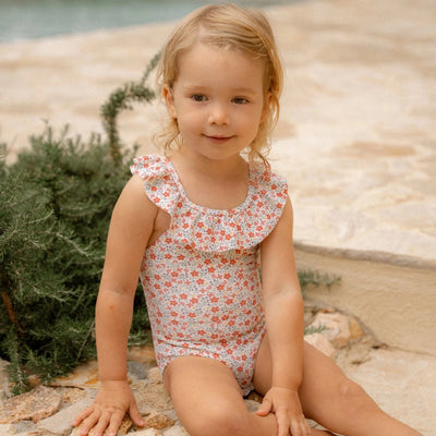 Little Dutch Swimsuit - Sunny Flowers - Swanky Boutique Malta
