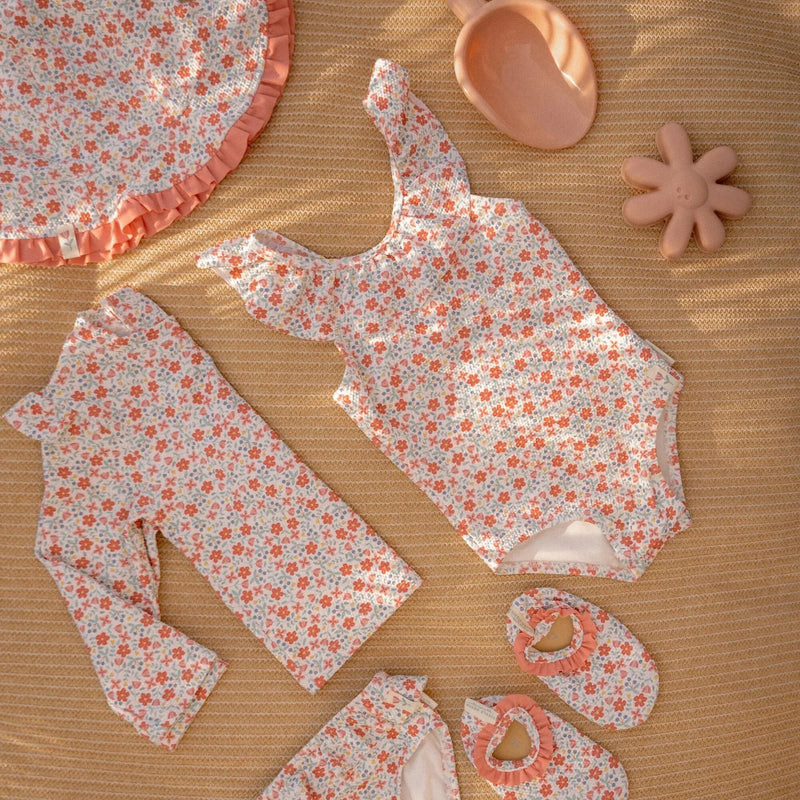 Little Dutch Swimsuit - Sunny Flowers - Swanky Boutique Malta
