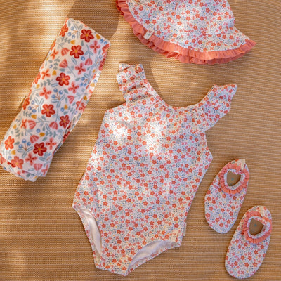 Little Dutch Swimsuit - Sunny Flowers - Swanky Boutique Malta