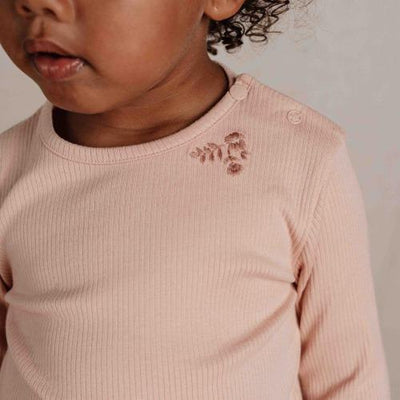 Little Dutch T-shirt long sleeves Soft Rose - Swanky Boutique