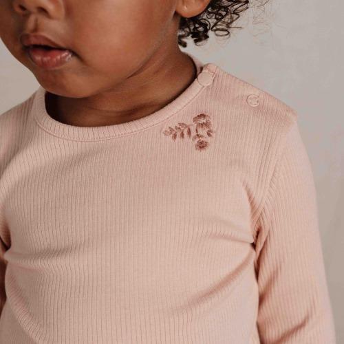 Little Dutch T-shirt long sleeves Soft Rose - Swanky Boutique