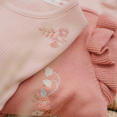 Little Dutch T-shirt long sleeves Soft Rose - Swanky Boutique
