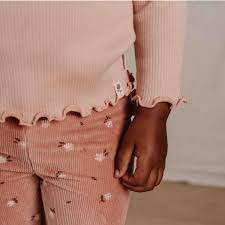 Little Dutch T-shirt long sleeves Soft Rose - Swanky Boutique