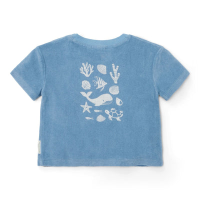 T-Shirt & Shorts Set - Sea Life Ocean Blue