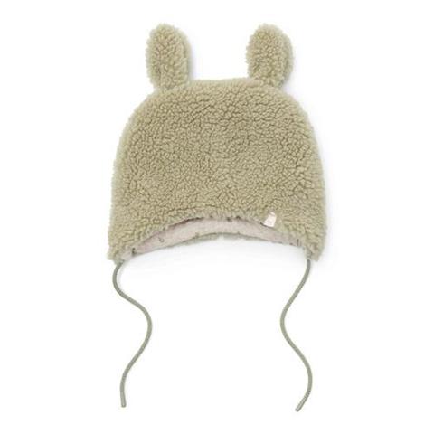 Little Dutch Teddy Hat Soft Green - Swanky Boutique 