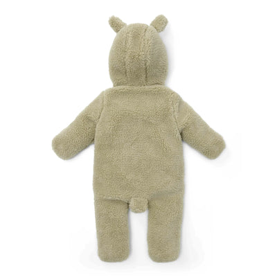 Little Dutch Teddy One-Piece Suit Soft Green - Swanky Boutique 