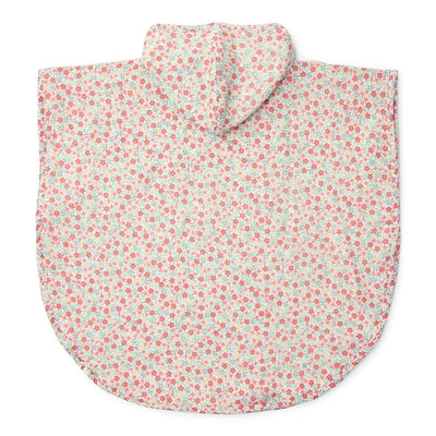 Little Dutch Towel - Beach Poncho Sunny Flowers Pink - Swanky Boutique Malta