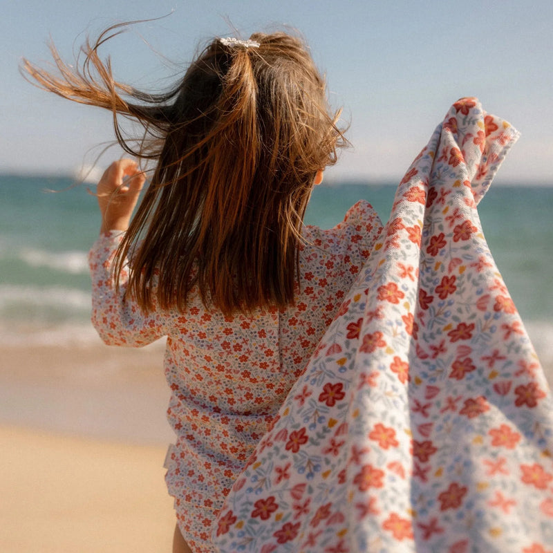 Beach Towel - Sunny Flowers Multi