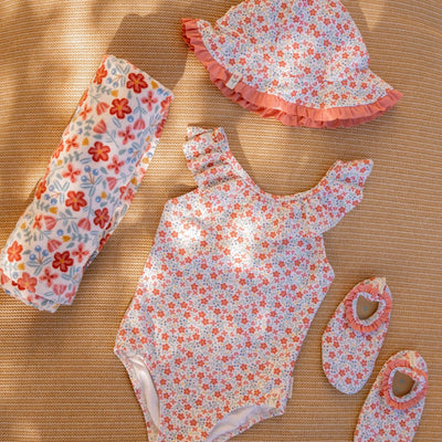 Beach Towel - Sunny Flowers Multi