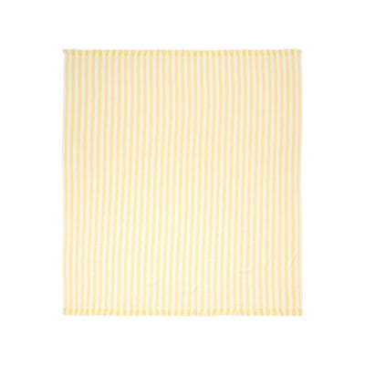 Little Dutch Towel - Yellow - Size one size - Stripe - Swanky Boutique Malta