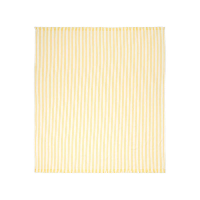 Little Dutch Towel - Yellow - Size one size - Stripe - Swanky Boutique Malta