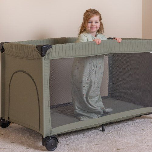 Little Dutch Travel Cot Olive - Swanky Boutique 