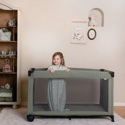 Little Dutch Travel Cot Olive - Swanky Boutique 