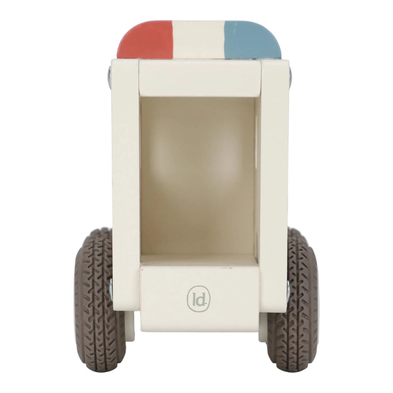 Little Dutch Wooden Ambulance White - Swanky Boutique Malta