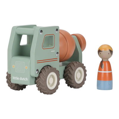 Little Dutch Wooden Cement Truck - Swanky Boutique Malta 