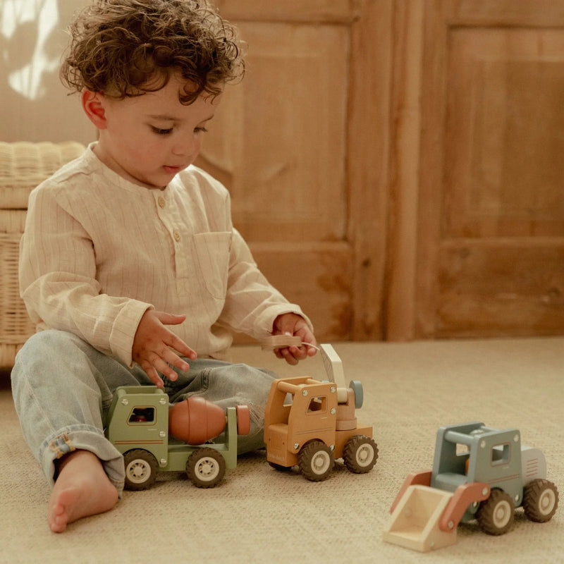 Little Dutch Wooden Cement Truck - Swanky Boutique Malta 