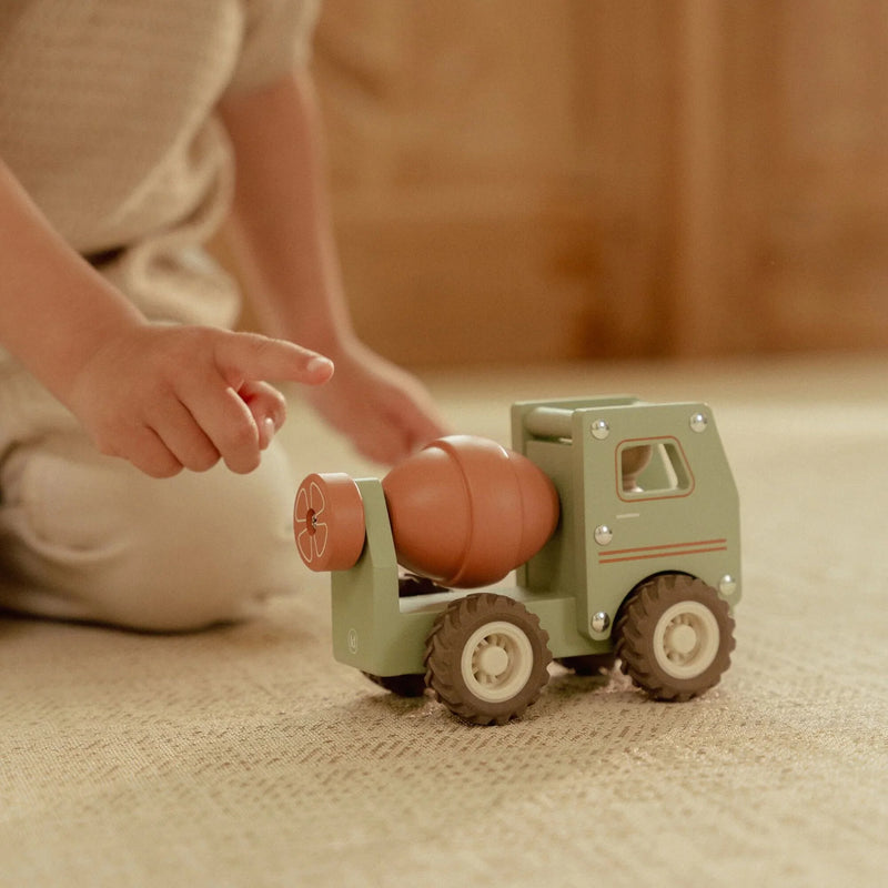Little Dutch Wooden Cement Truck - Swanky Boutique Malta 