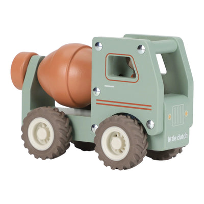 Little Dutch Wooden Cement Truck - Swanky Boutique Malta 