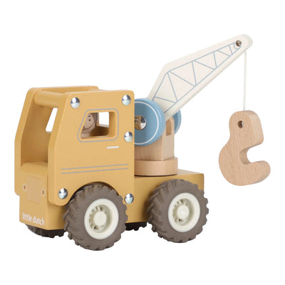 Wooden Crane - Yellow